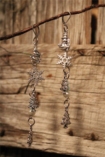 Farm Girls Winter Wonderland Earrings