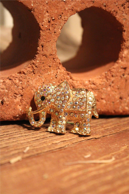 Elephant Brooch