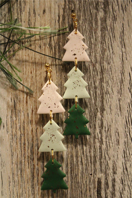 Trifecta Trees Earrings