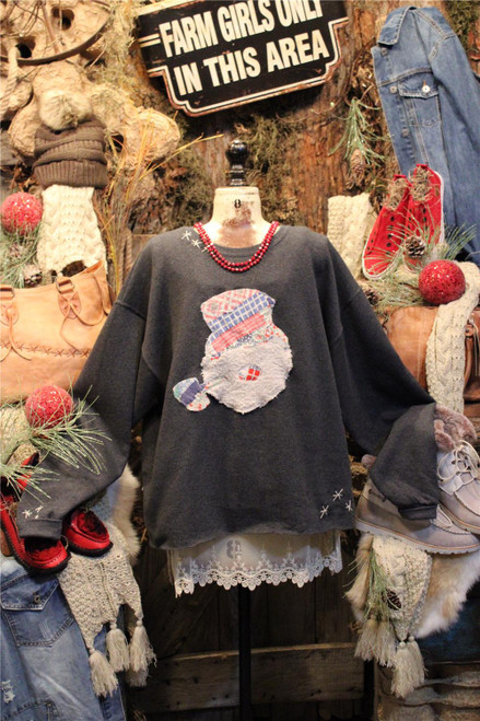 Frosty The Snowman Limited Edition Vintage Quilt Sweatshirt