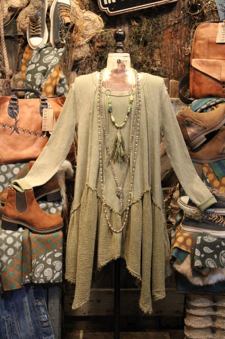 San Pedro Olive Tunic