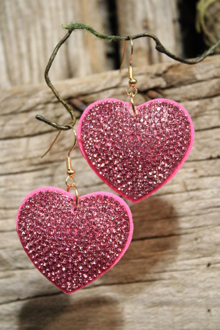 Kick Stheart My Heart Pink Earrings