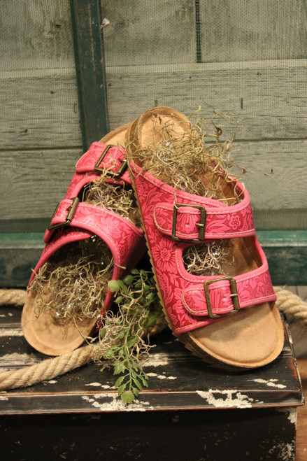 Berry Cute Pink Sandals