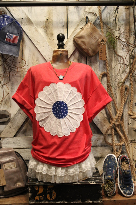 Freedom Flower Limited Edition Vintage Quilt Tee