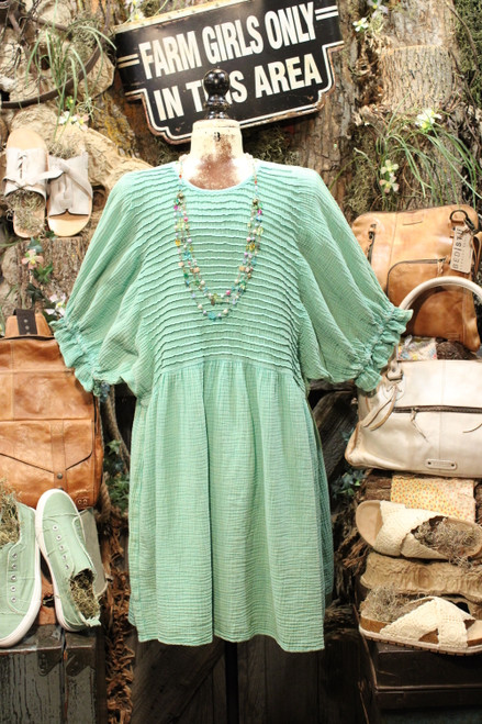 Effortless Green Dress