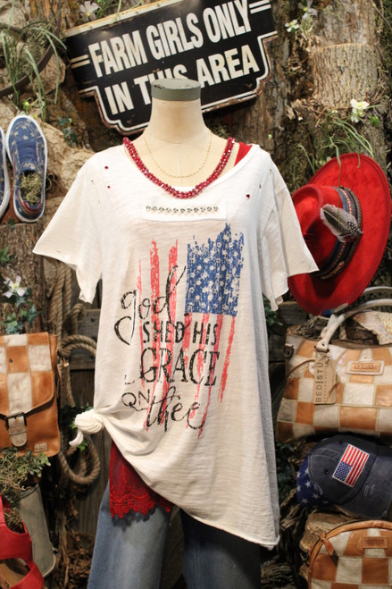 Tattered Old Glory Tunic