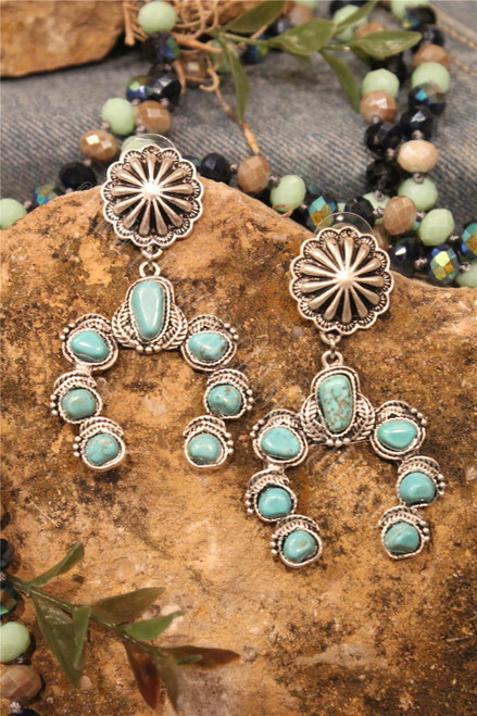 Lucky Lady Turquoise Earrings