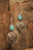 Spades Turquoise Earrings