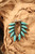 Wings Turquoise Earrings