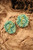 Farm Girls Mosaic Mint Earrings