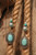 Farm Girls Oval Concho Earrings