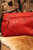 Fierce Red Leather Handbag