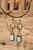 Looking Glass Turquoise Earrings