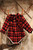 Little Lumberjack Red Baby Romper