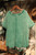 Wonderful Waffle Green Tunic Top 