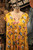 Dogwoods In July Mustard Sleeveless Dress