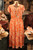Tangerine Dream Orange Sleeveless Dress