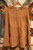 Head West Camel Corduroy Skirt