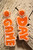 Game Day Orange Earrings