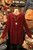 Enjoyable Dark Burgundy Tunic Top