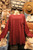 In Vogue Dark Burgundy Tunic Top