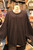 Down The Line Ash Gray Oversized Tunic Top