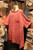 Stone Washed Ash PInk Tunic Top