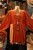 Fireplace Embers Rust Velvet Tunic Top