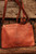 Weatherd Blush Leather Handbag