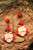 Gnome Santa Earrings