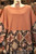 One Way Ticket Brown Tunic Top