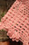 Beach Rose Pink Crochet Tunic Top