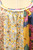 Flower Market Teal Mustard Sleeveless Dress