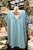 Bounce Dusty Teal Tunic  