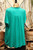 Twisted Teal Blouse  