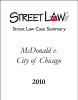 Case Summary: McDonald v. City of Chicago (2010)