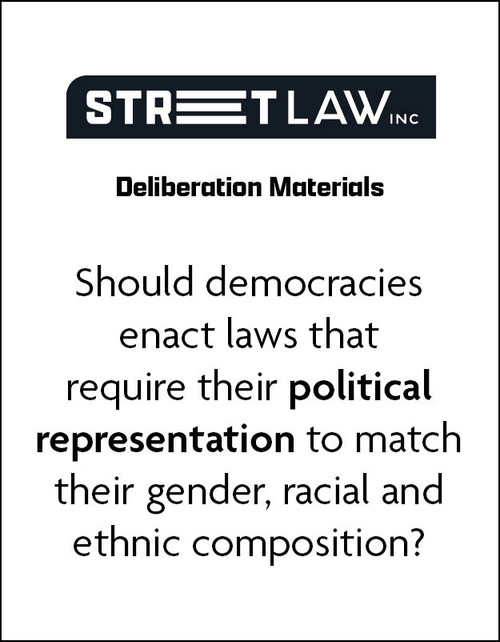 Deliberation Materials: Political Representation (High School Level)