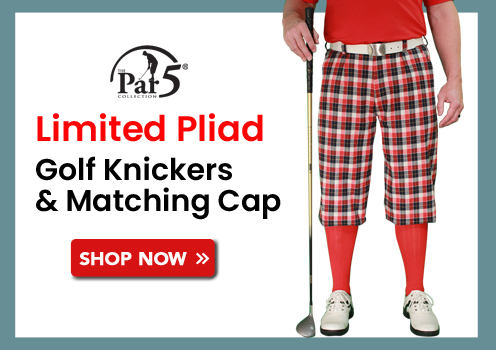 Golf knickers 30 - 31 WIDE LEG! SMASH! NEW Argyle Knicker Socks