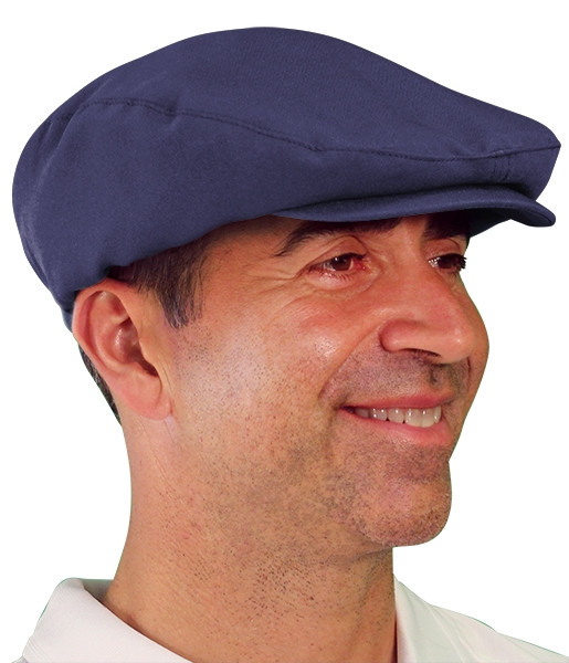 Mens Golf Caps | Microfiber | Navy