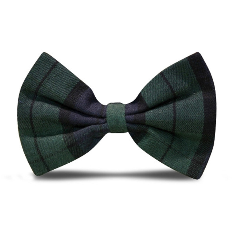 Plaid Bow Tie - 'Par 5' Black Watch
