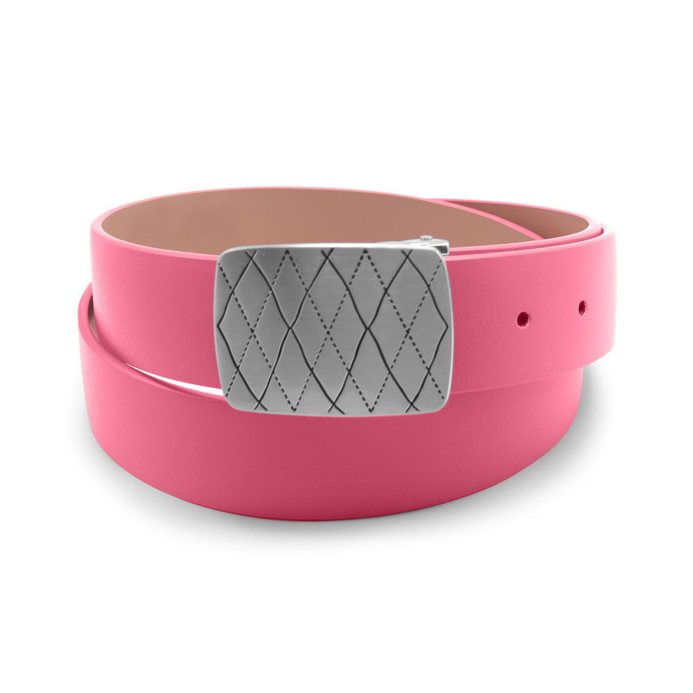 pink golf belt