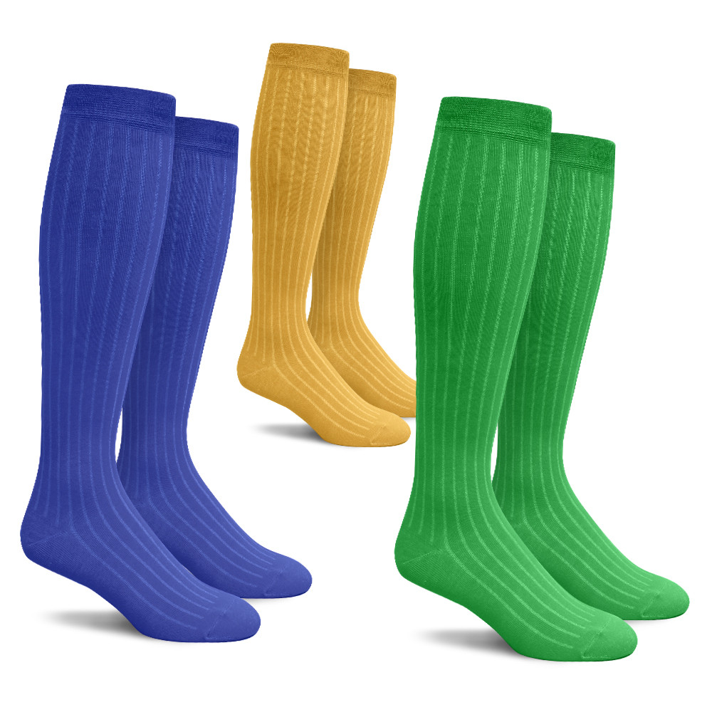 Youth Over-the-Calf Solid Socks