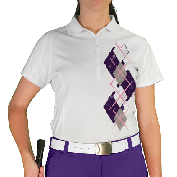 Argyle Paradise Golf Shirts | Ladies | ZZZ