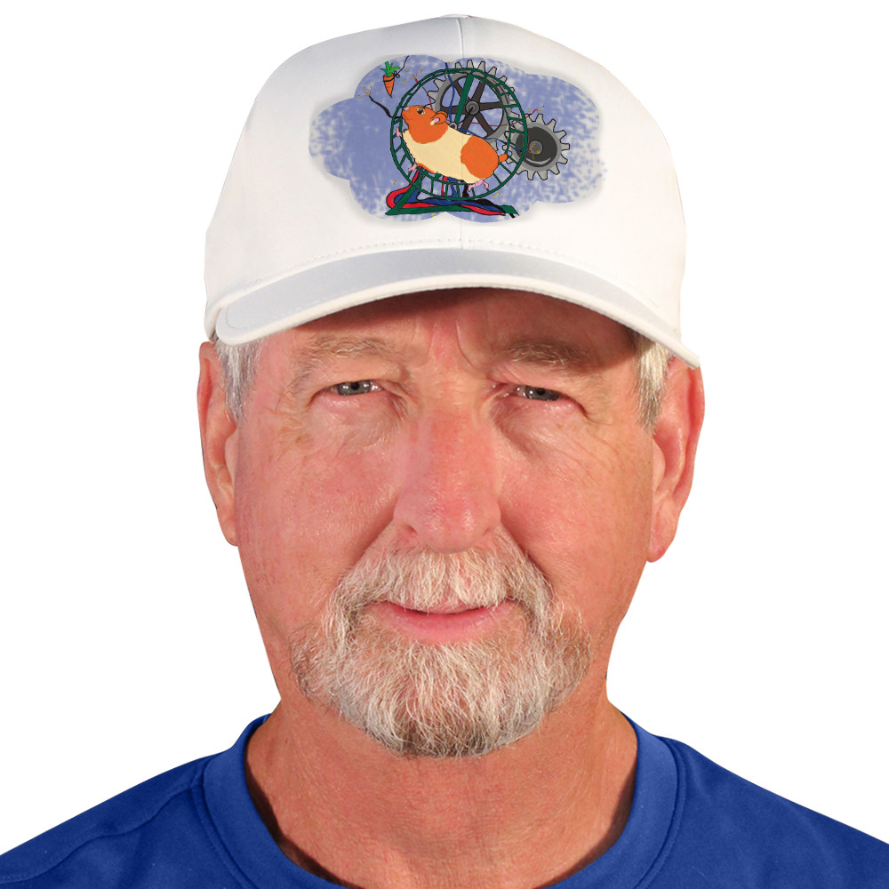 Active Series Mens Putter Pals Ball Cap Hamster Thinking Cap