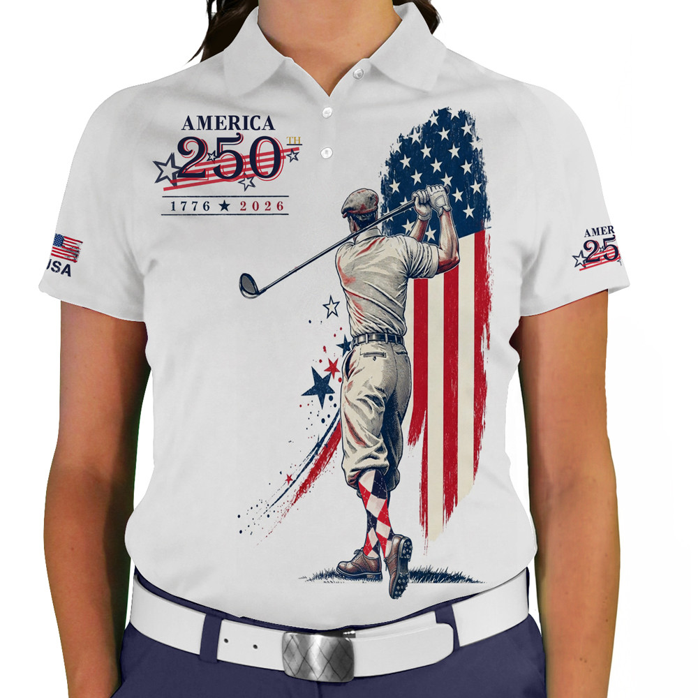 USA Patriot Heroes 250 Golf Shirt - Traditional Golfer Utopia