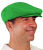 Mens Outdoor Sports Lime Microfiber Golf Cap Side