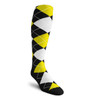 Mens Black, Yellow & White Golf Outfit