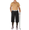 Ladies Sport Clubhouse Cotton Solid Khaki Golf Shirt with Black Golf Knickers and Khaki and Black Argyle Socks