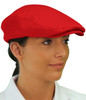 Ladies Outdoor Sports Red Microfiber Golf Cap Side