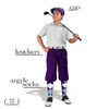 Golf Knickers - Youth Purple Start-in-Style Outfit